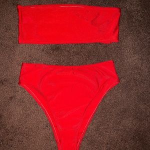 Red bikini